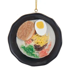3" Asian Dumplings And Soup Christmas Ornament J7471