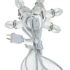 9 Ft Christmas Village Replacement Light Cord With 5 Bulbs 6403
