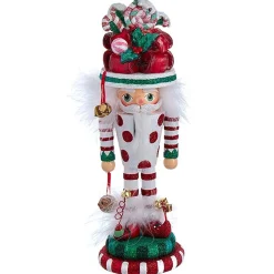 12" Hollywood Nutcracker Funky Christmas Figure HA0565