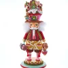 18" Hollywood Nutcrackers Lighted Gingerbread House Hat Christmas Nutcracker HA0617