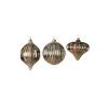 4.5" 100MM Iridescent Glass Ball Christmas Ornament 2616630