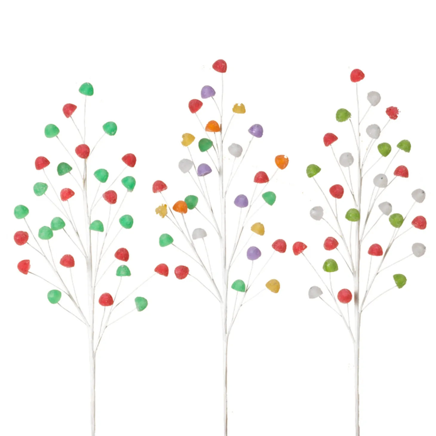 18" Multicolor Gumdrop Christmas Tree Pick 2548890
