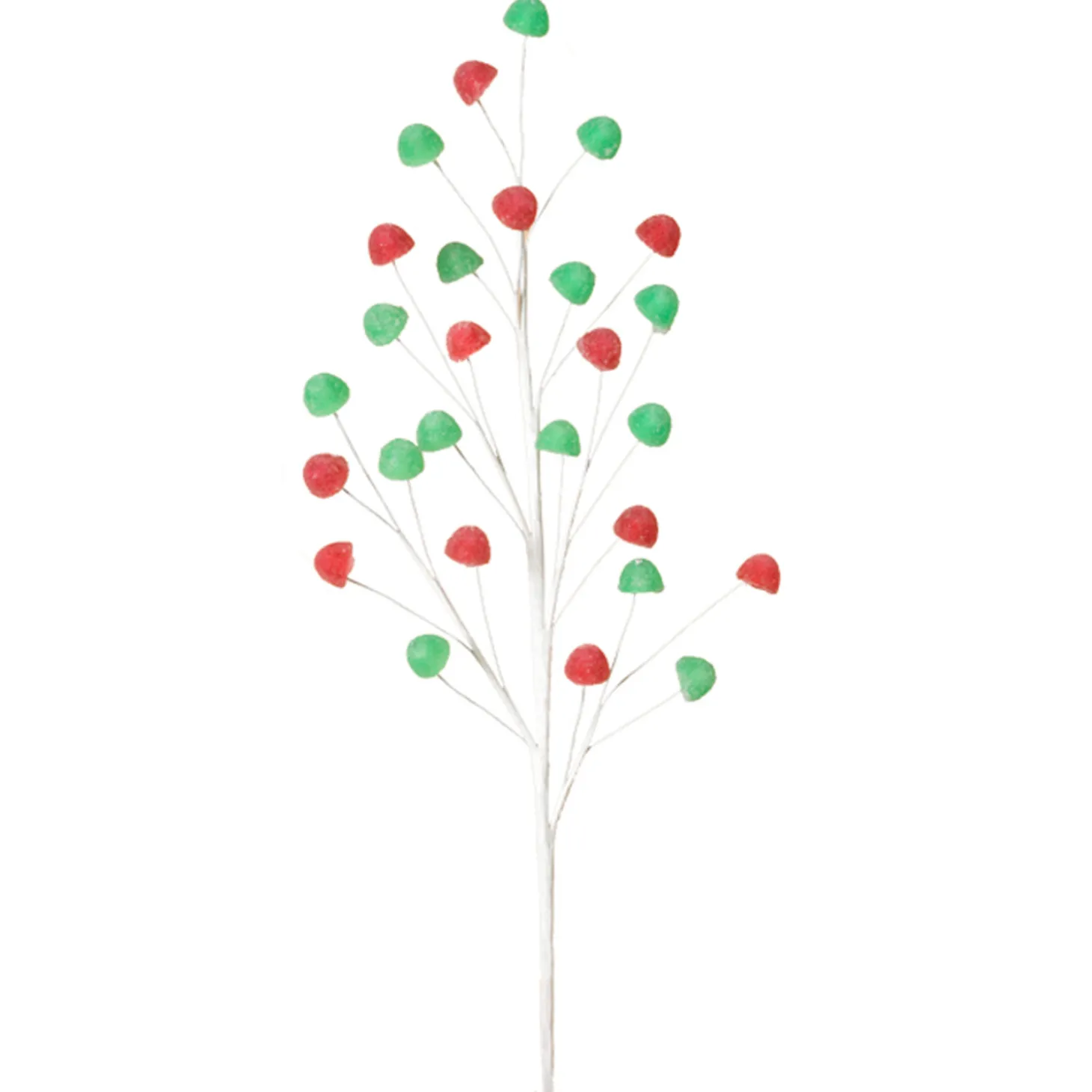 18" Multicolor Gumdrop Christmas Tree Pick 2548890