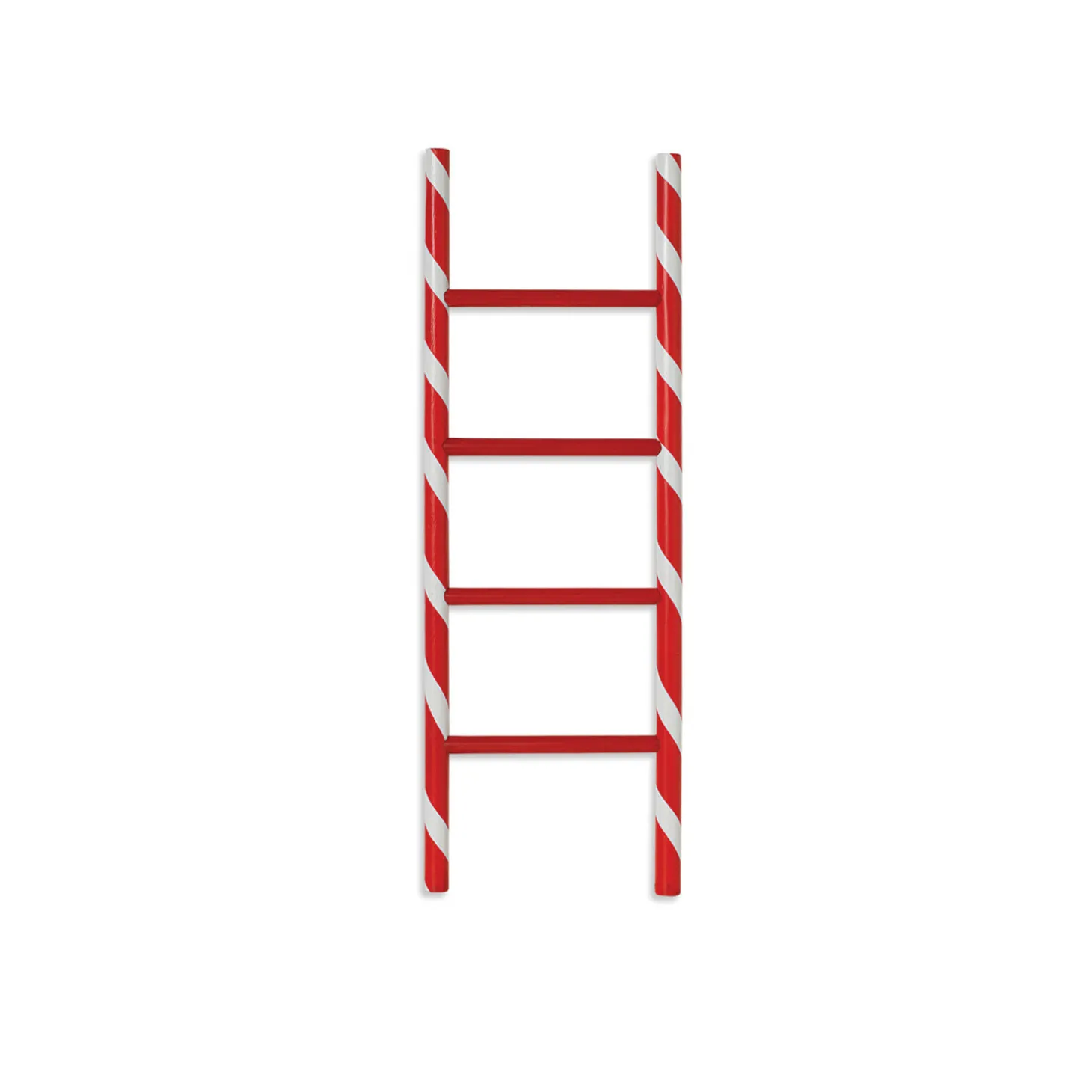 24" Or 48" Wooden Holiday Candy Cane Ladder Christmas Decoration