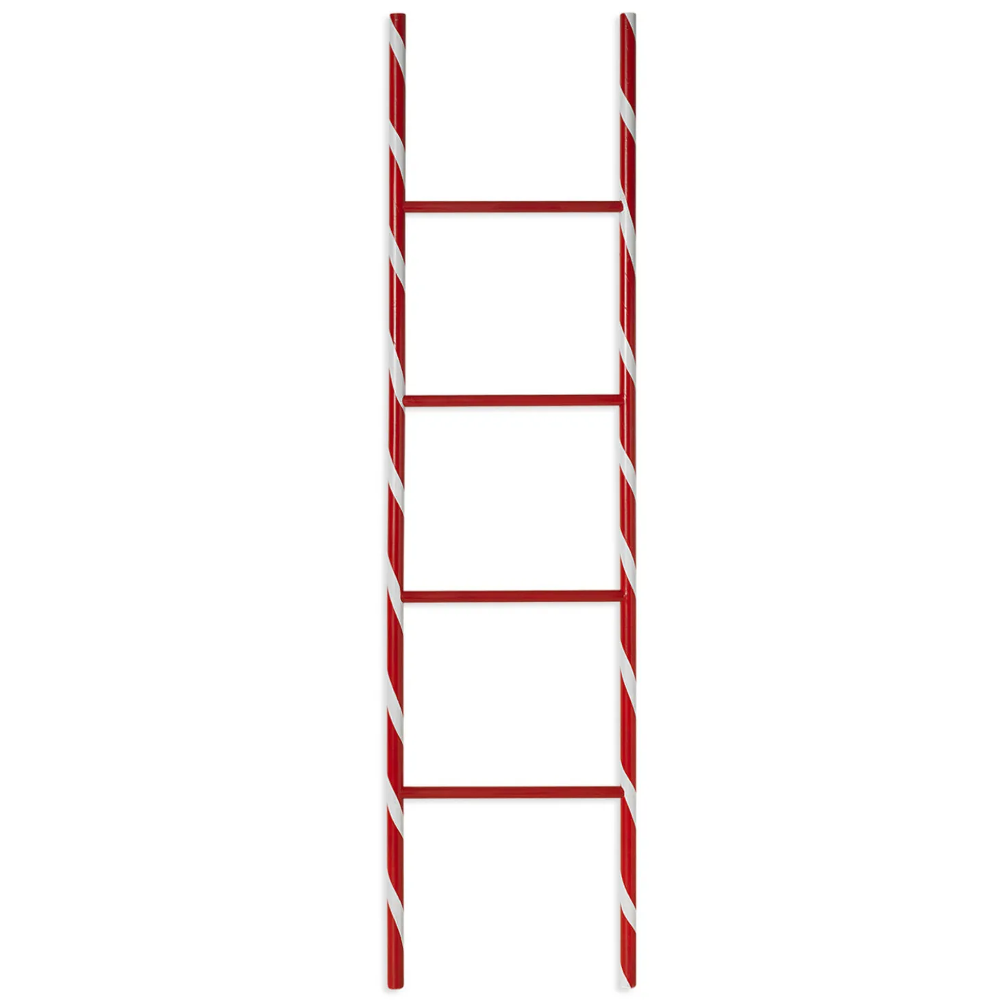 24" Or 48" Wooden Holiday Candy Cane Ladder Christmas Decoration