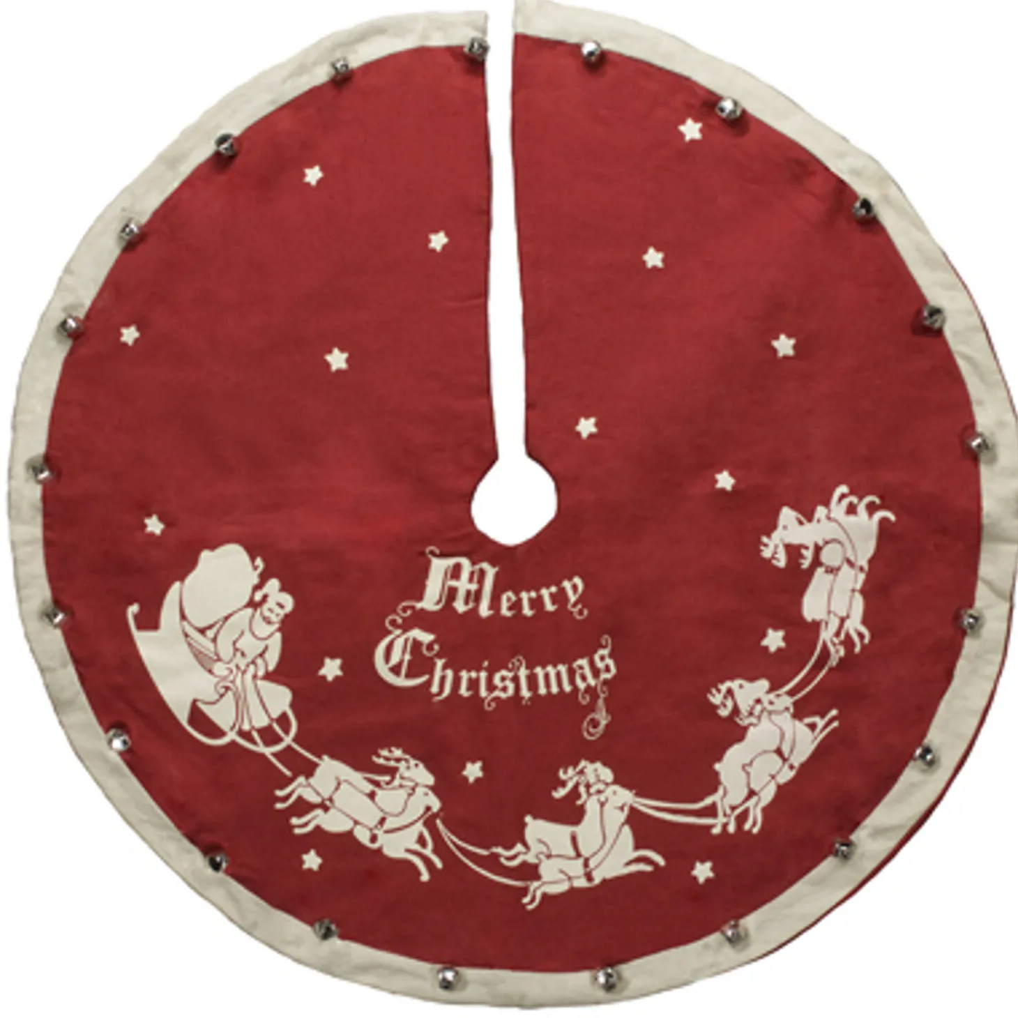 24" Primitives By Kathy Small Vintage Inspired Tree Skirt 16556