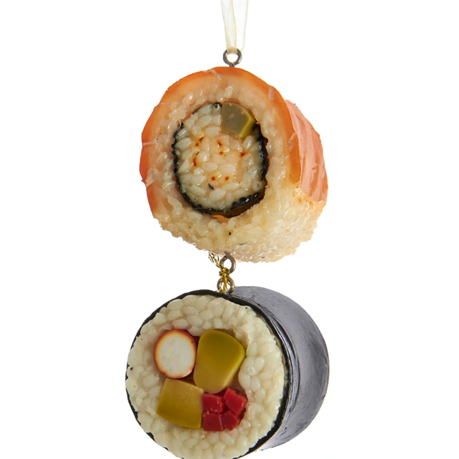 3.5" Sushi Roll Christmas Ornament D3693