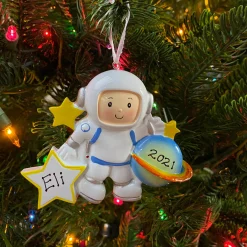 Astronaut Personalized Christmas Ornament OR1603