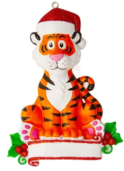 Baby Tiger Personalized Christmas Ornament OR1850T