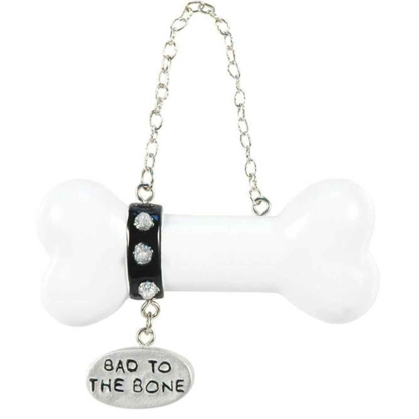 Bad To The Bone Dog Personalized Christmas Ornament OR1336-B