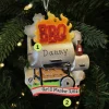 Barbecue Smoker Personalized Christmas Ornament