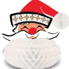Beistle Vintage 10.5" Santa Centerpiece Christmas Decoration 20897