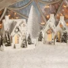 Bethany Lowe 9" Large Vintage Ivory Cottage Christmas House LG1775