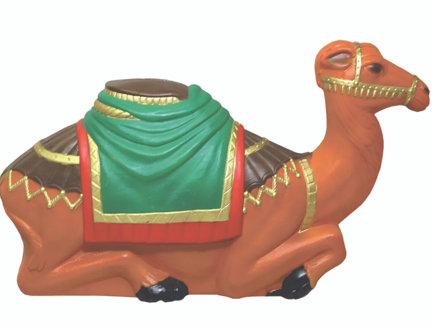 Blow Mold Life Size Christmas Nativity 10pc Set