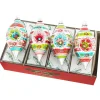 Christopher Radko Shiny Brite Festive Fete 4 Count 7" Reflector Tulips 4028041