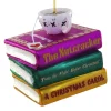 Cody Foster 3.5" Favorite Reads Glass Christmas Ornament GL-0004