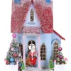 Cody Foster 14" Holly Jolly Christmas Vintage Inspired House HOU-344