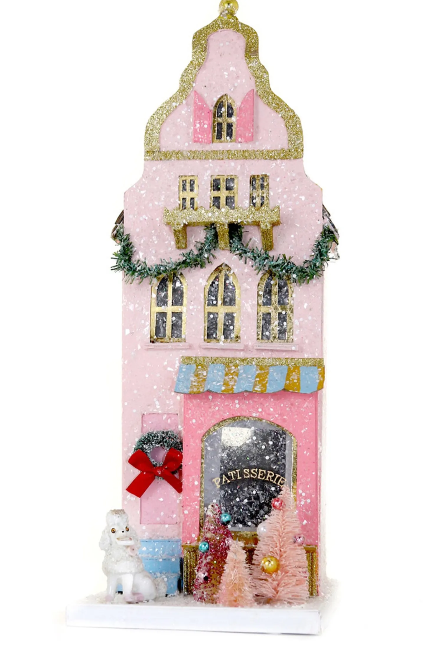 Cody Foster 17.75" Patisserie Vintage Inspired Putz Christmas House HOU-326