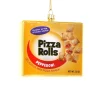 Cody Foster 3.75" Pizza Rolls Glass Christmas Ornament GO-8874