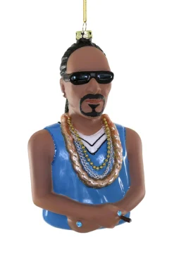 Cody Foster 5.5" Snoop Dog Glass Christmas Ornament GO-8869