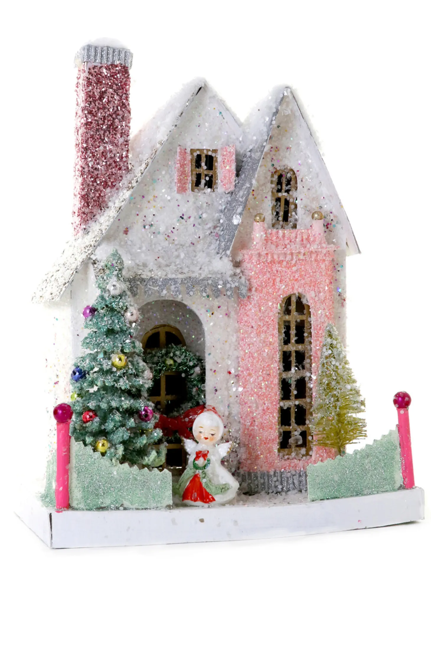 Cody Foster 11" Snow Angel Cottage Vintage Putz Christmas House HOU-321
