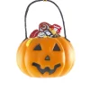 Cody Foster 3" Trick Or Treat Jack-O-Lantern Candy Pail Glass Halloween Ornament GL-727