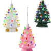 Cody Foster 4.5" Vintage Ceramic Christmas Tree Glass Ornament GL-673