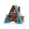 Cody Foster A Frame Vintage Kitsch Christmas House Ornament PO-4813
