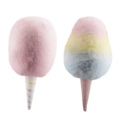 December Diamonds 30" Large Pink Or Rainbow Cotton Candy Christmas Decoration