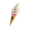 December Diamonds 29.5" Large Hanging Pink And Gold Ice Cream Christmas Figure 08-08842