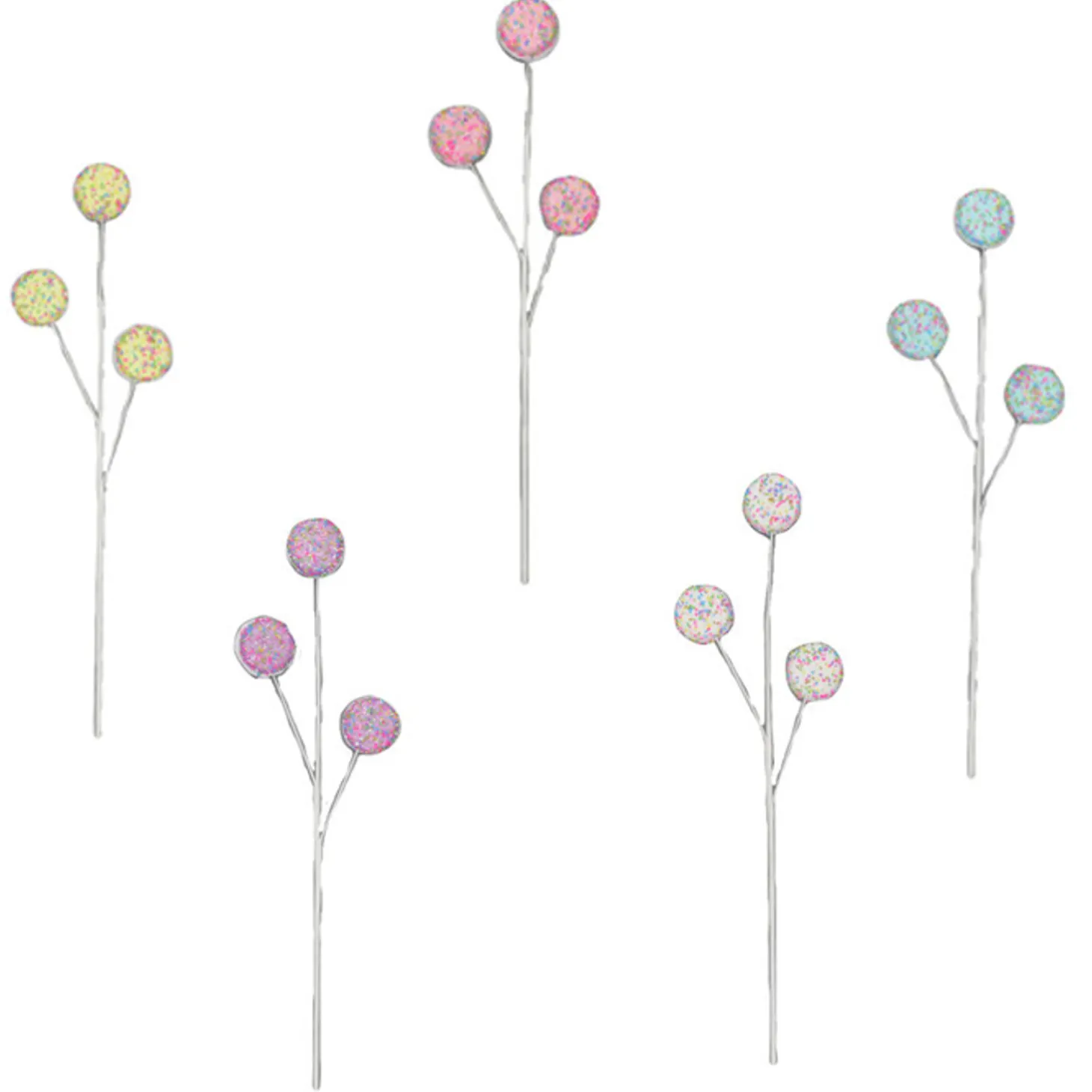 December Diamonds 20" Macaron Christmas Tree Pick