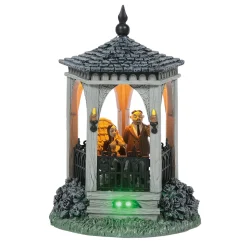 Department 56 Addams Family Village The Gazebo At Moonlight Figure 6005626