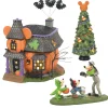 Department 56 Disney's Halloween Village New For 2022 Mickey's Pumpkintown 3 Pc Set