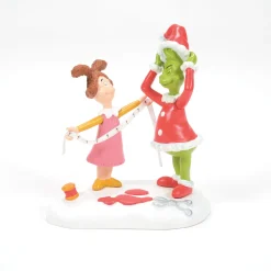 Department 56 Grinch Village Being Fitted For A Santy Suit Figure 6013019
