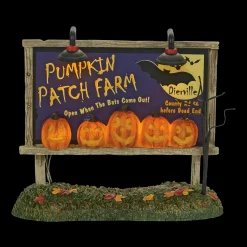 Department 56 Halloween Village Pumpkin Patch Billboard 4057629