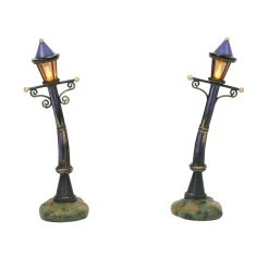 Department 56 Halloween Village Purple Night Lights 6007714