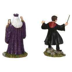 Department 56 Harry Potter Village Harry And The Headmaster Figure Set Of 2 6002314