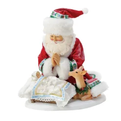 Department 56 Possible Dreams Jim Shore Limited Edition Wrapped In Love Santa Figure 6012197