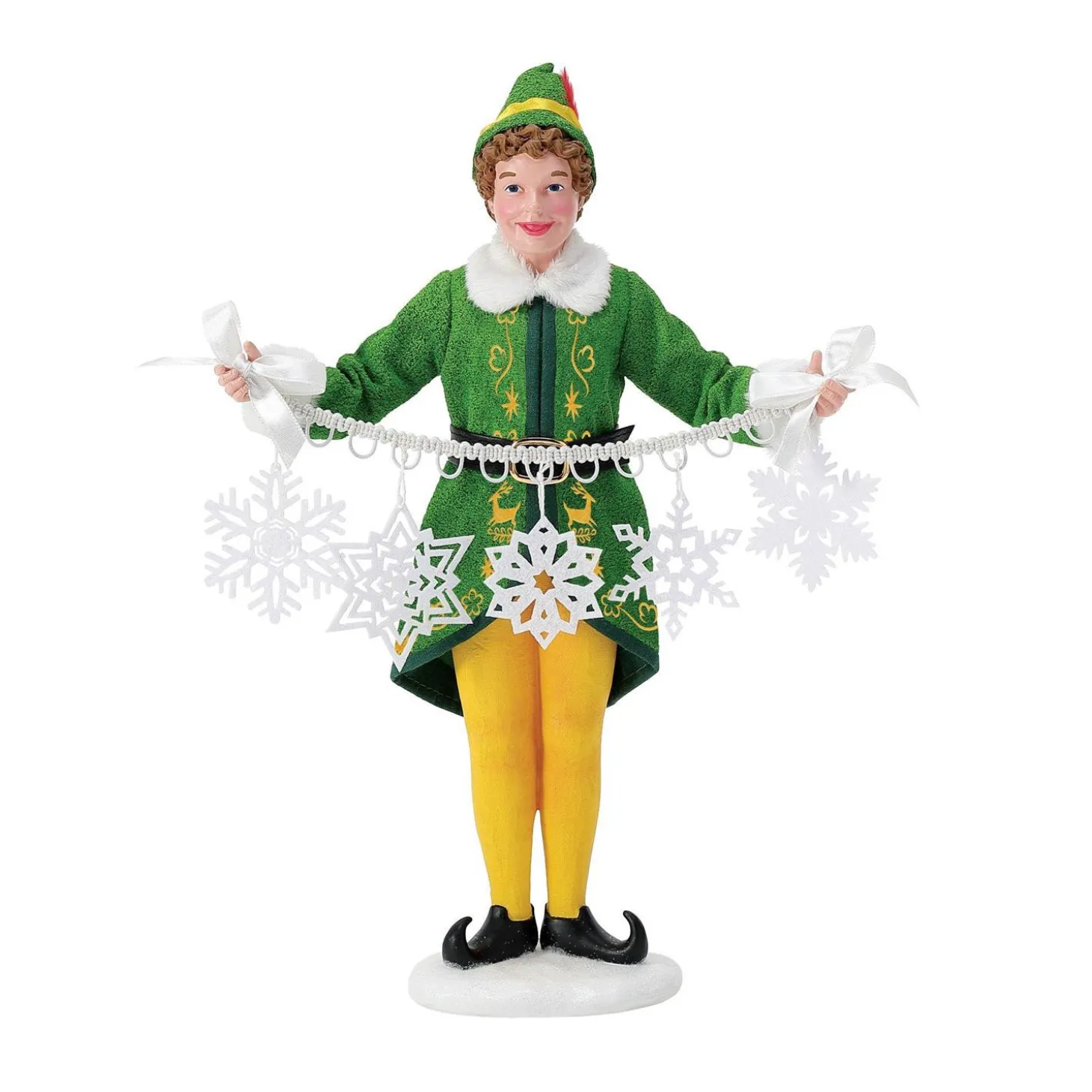 Department 56 Possible Dreams Buddy Making Snowflakes Figure 6013709