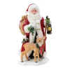 Department 56 Possible Dreams Santa Christmas Critters Figure 6013884