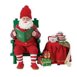 Department 56 Possible Dreams Santa One More Chapter Figure 6013908
