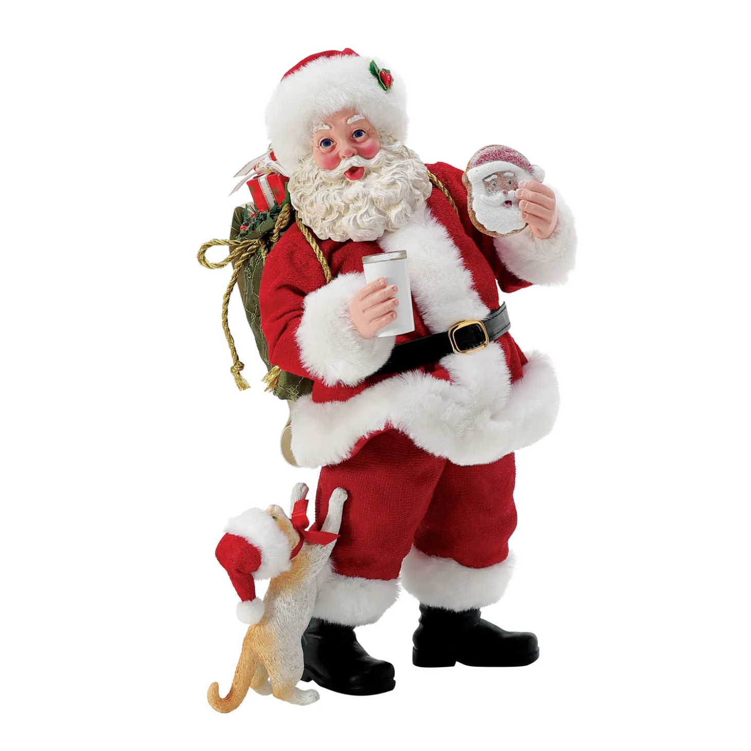 Department 56 Possible Dreams Santa Scratching Post Figure 6014781