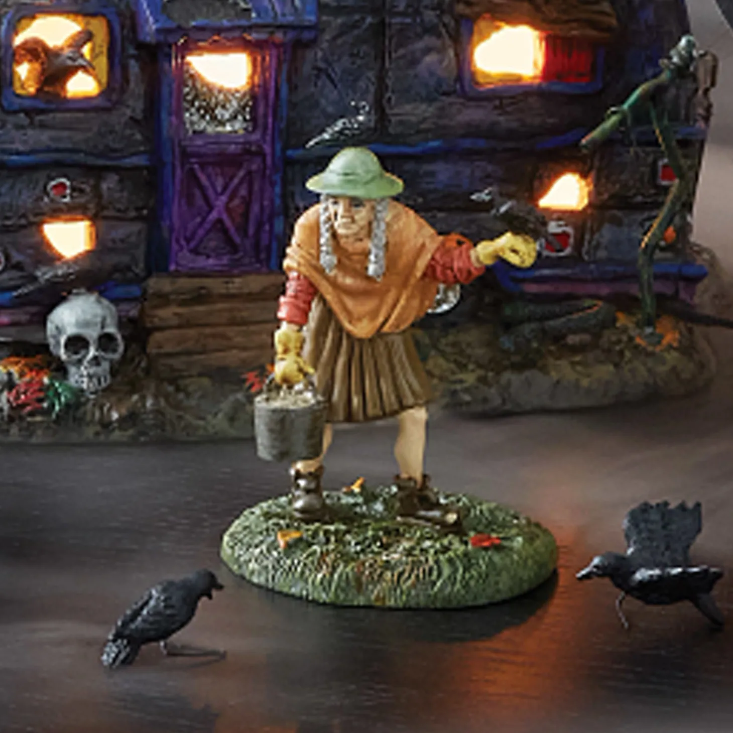 Department 56 Snow Village Halloween Crow Hag Figure 6007792