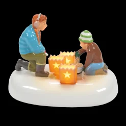 Department 56 Snow Village Christmas Eve Preparations Figure 6009703