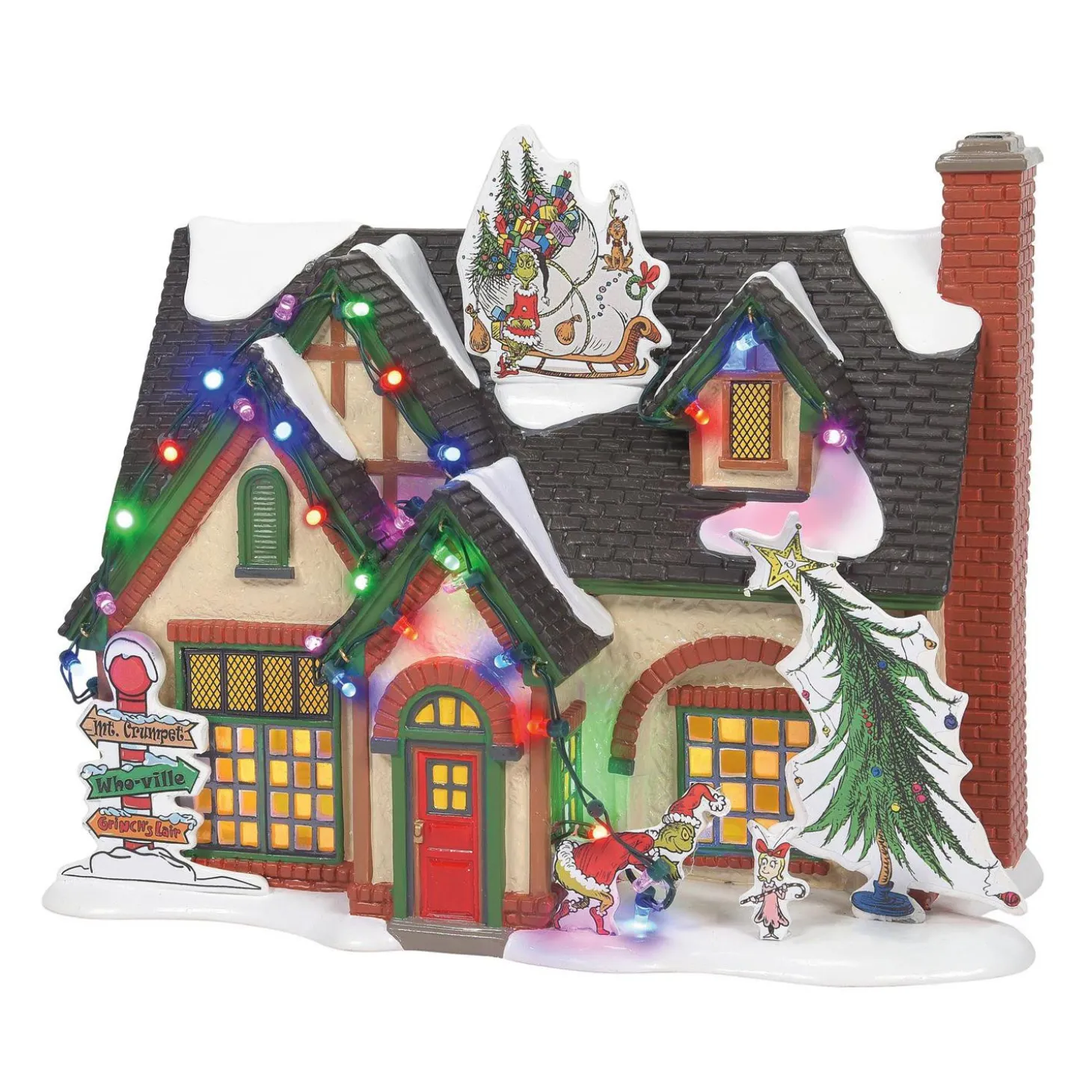 Department 56 Snow Village The Grinch House 6011416