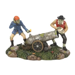 Department 56 Snow Village Halloween Explosive Skullduggery Figure 6011441