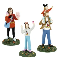 Department 56 Snow Village Halloween Visiting The Park Disney Figure 6014559