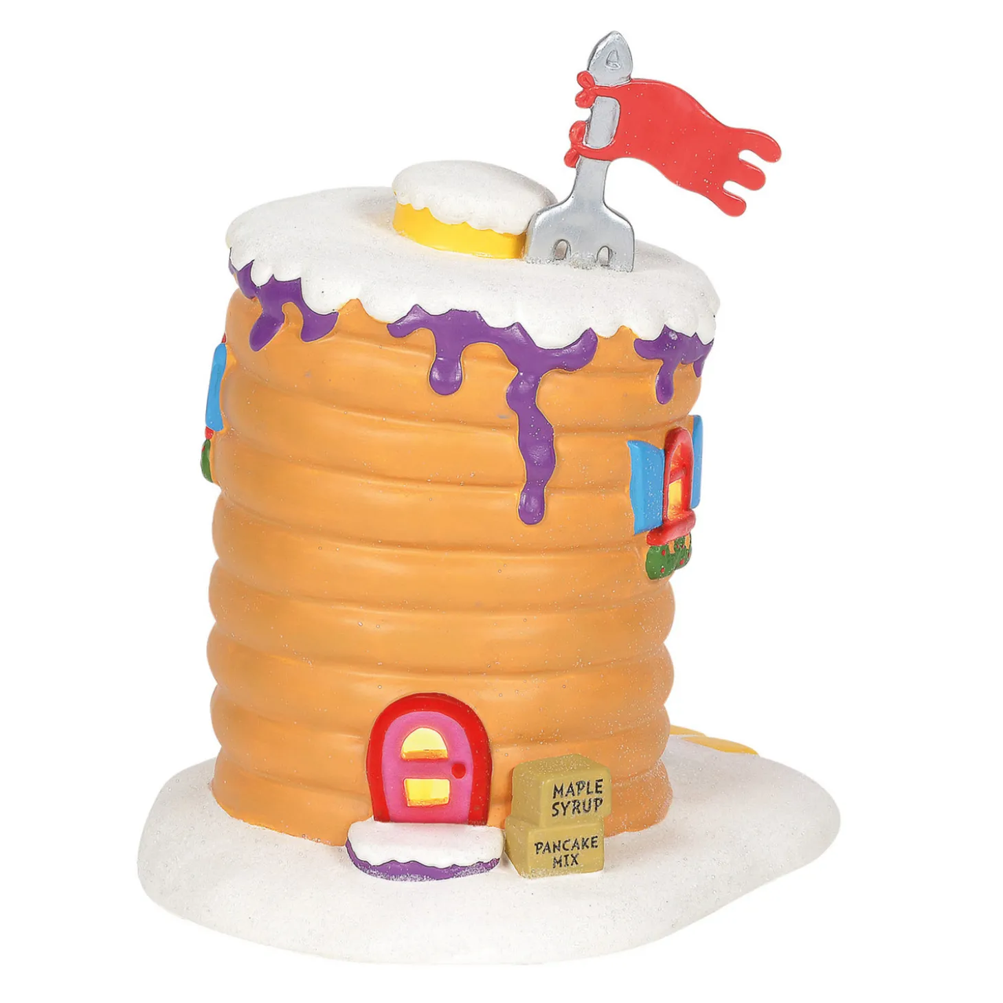 Department 56 The Grinch Village Who-Ville Pancake House Building 6001205