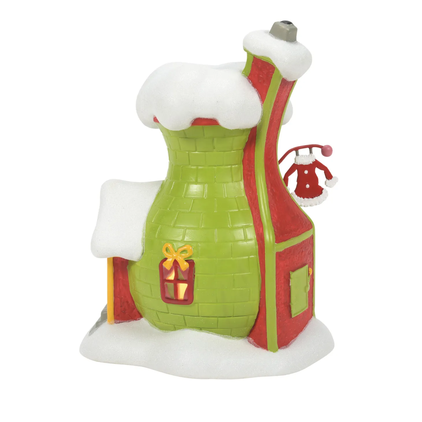 Department 56 The Grinch Village Grinch's Santy Suit Shoppe Building 6013018