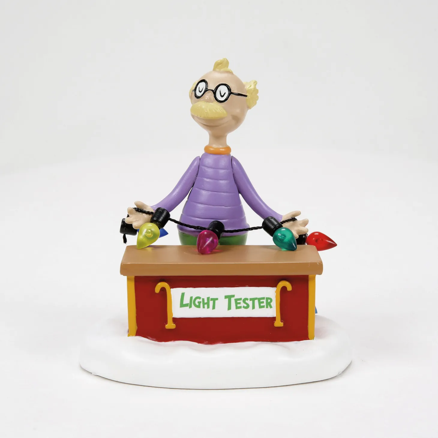 Department 56 The Grinch Village Who Light Bulb Tester Figure 6013676
